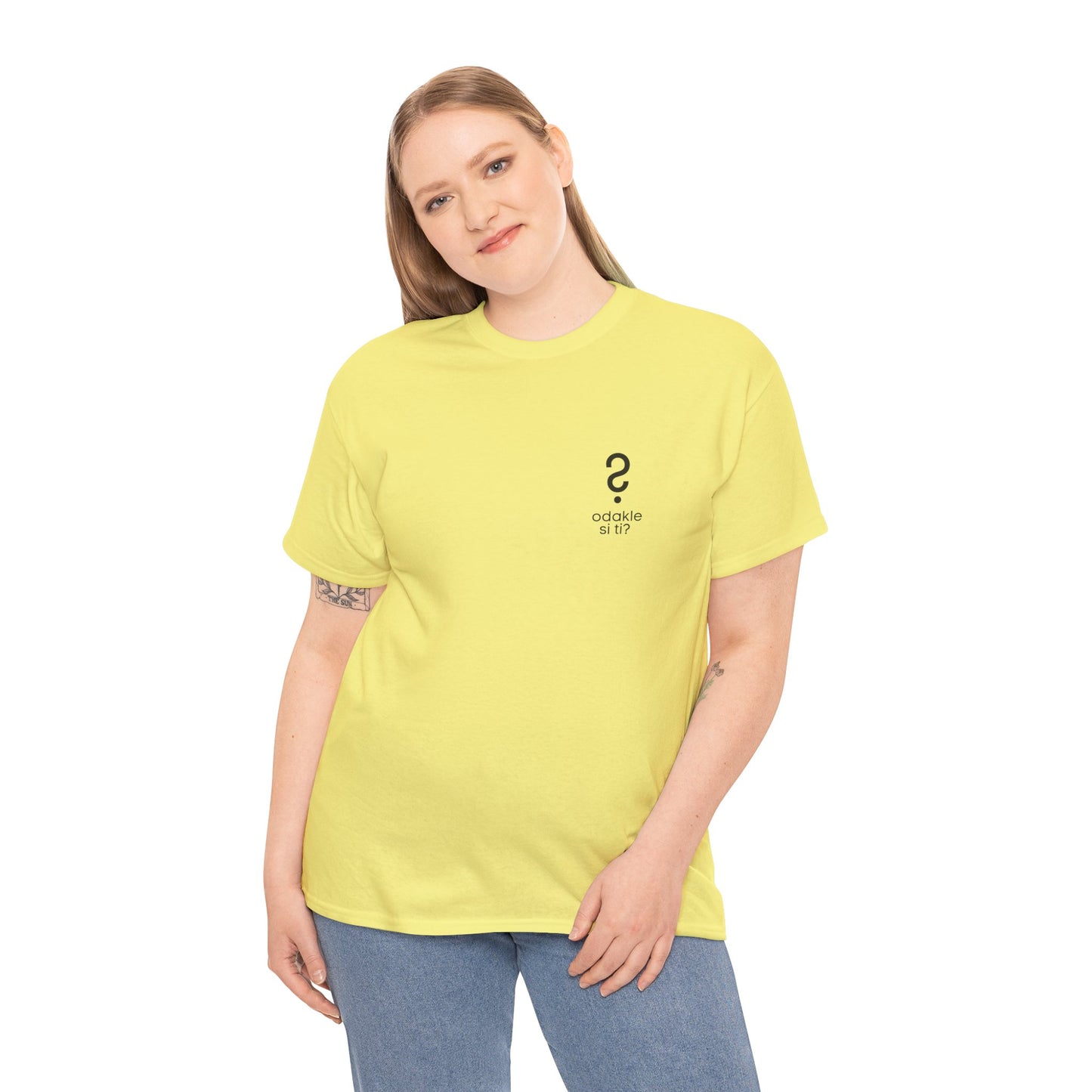 T-Shirt "odakle si ti" unisex
