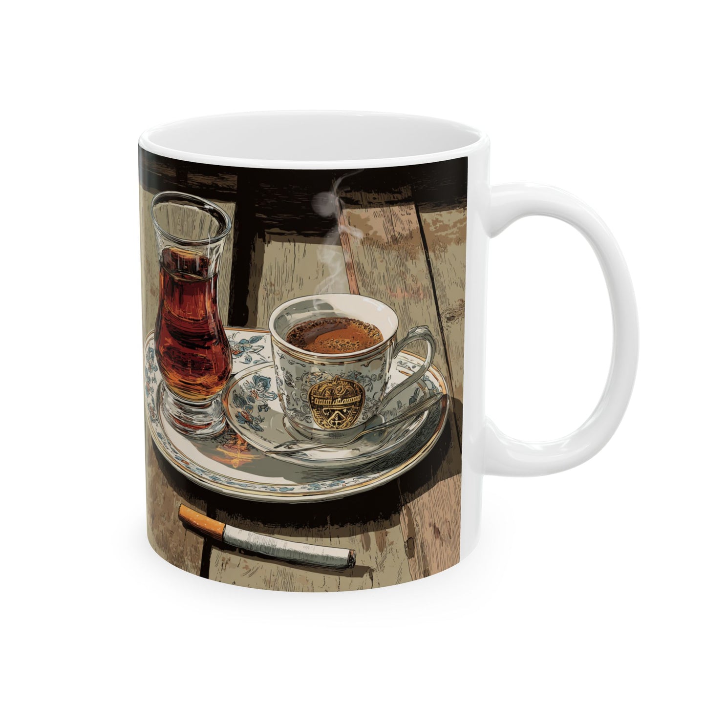 Keramik Becher "dobro jutro"