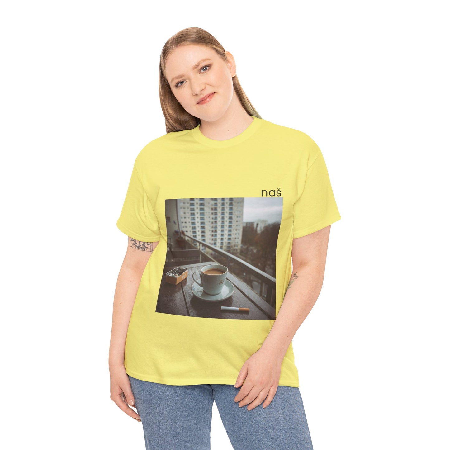 T-Shirt "kafa, cigara i rakija" unisex