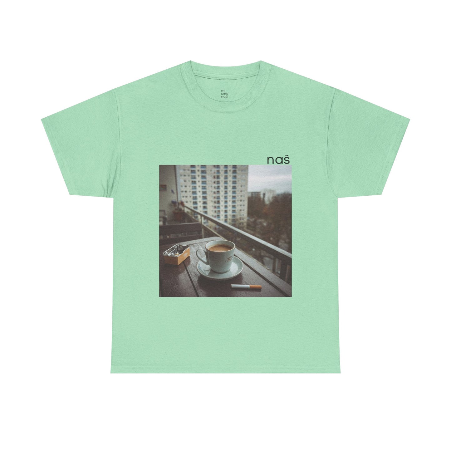 T-Shirt "kafa, cigara i rakija" unisex