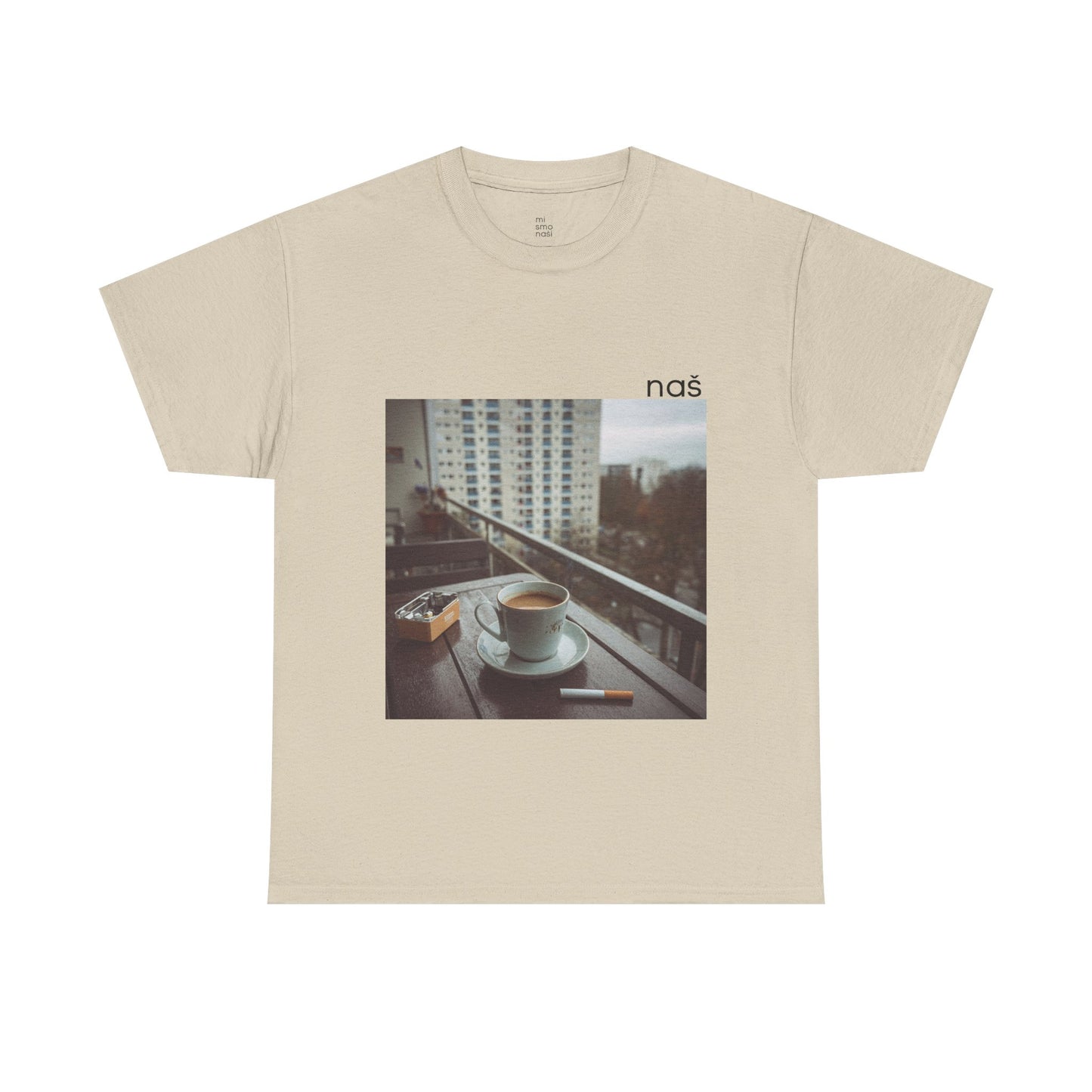 T-Shirt "kafa, cigara i rakija" unisex