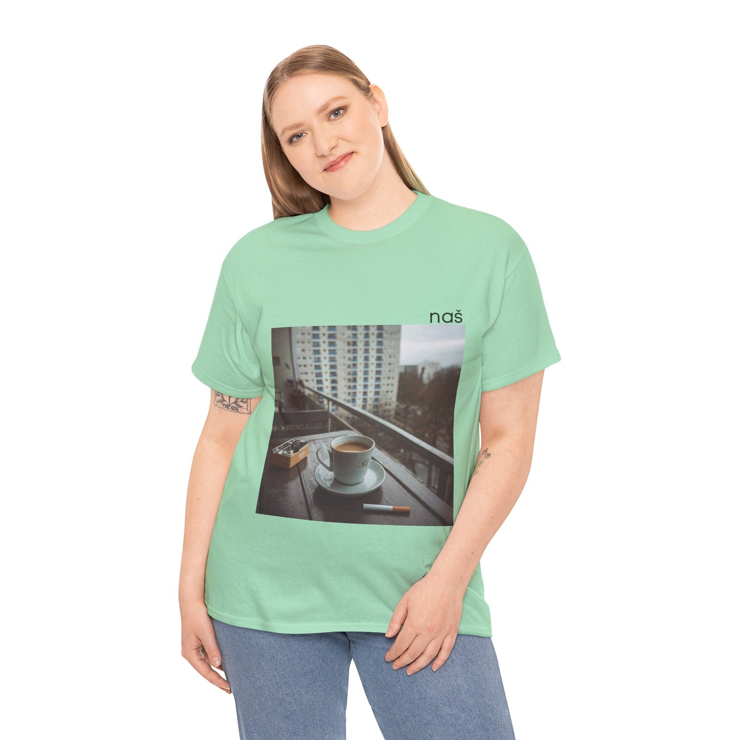 T-Shirt "kafa, cigara i rakija" unisex